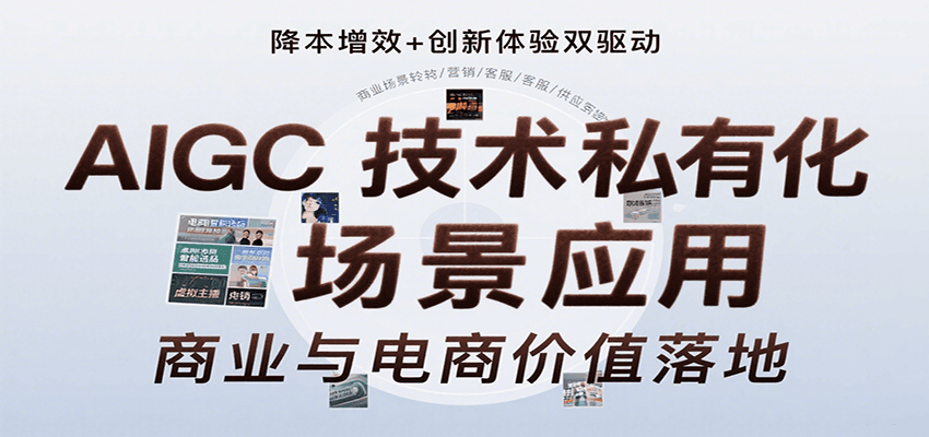 AIGC技术私有化场景应用，内容创作/视觉设计/私有化部署/商业应用/电商运营等-枫客网创
