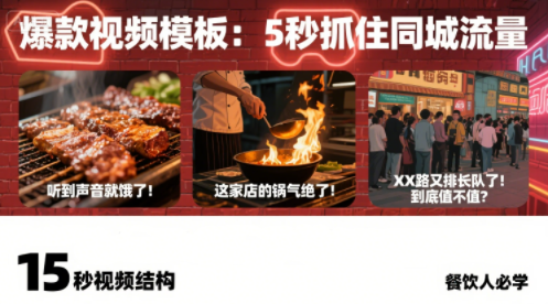 白泽老师·餐饮实体店短视频爆店-枫客网创