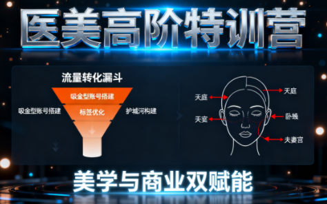 0-1000万医美高阶特训营课程-枫客网创